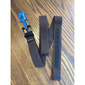 NWT Columbia Men's Brown Black Stretch Belt Size XL ( 42" - 44" )